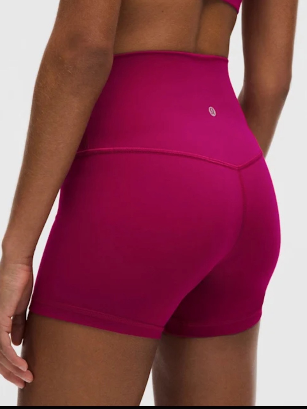 Lululemon Magenta Align Shorts